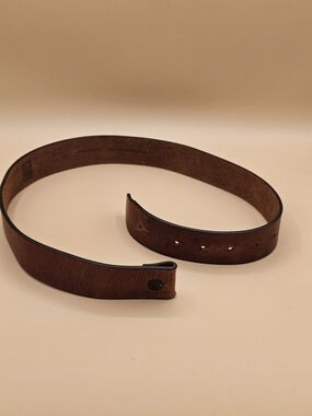 Juicy Couture Brown Leather Belt Strap